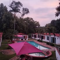 Vista de la alberca